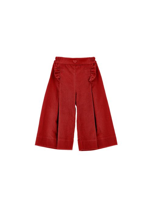 Pantalone, bambina, logato.